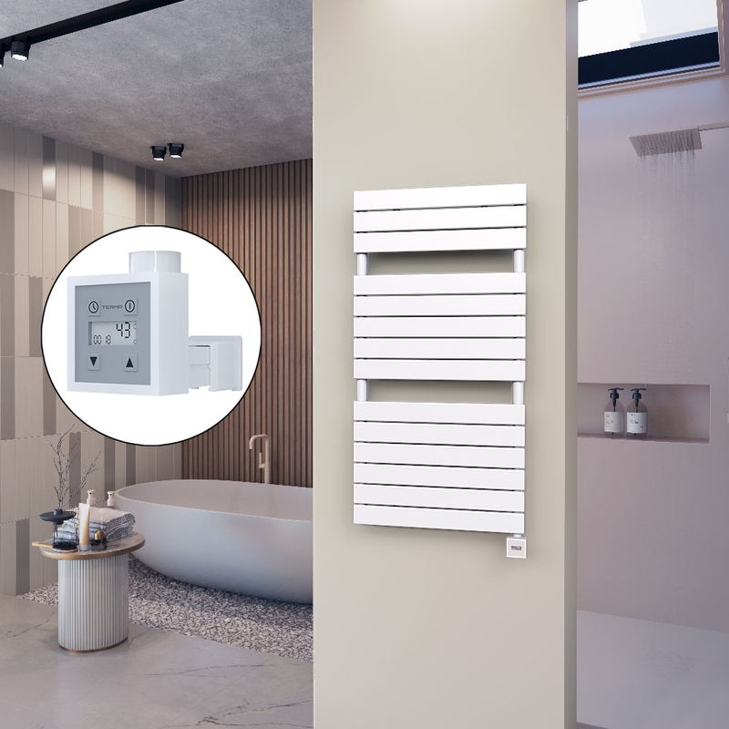 10H Electric Towel Warmer 600x1180  White Ktx3 600 W 