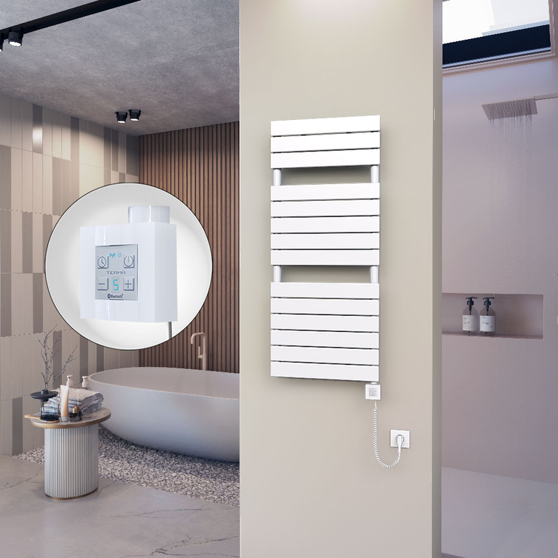 10H Elektrikli Havlupan 500x1180 Beyaz (KTX4 Termostat) 600W Spiral Kablolu
