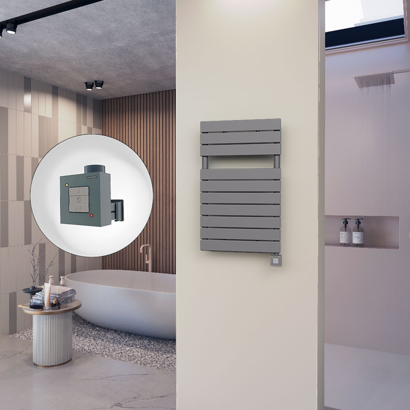 10H Electric Towel Warmer 500x810 Anthracite Ktx1 300 W