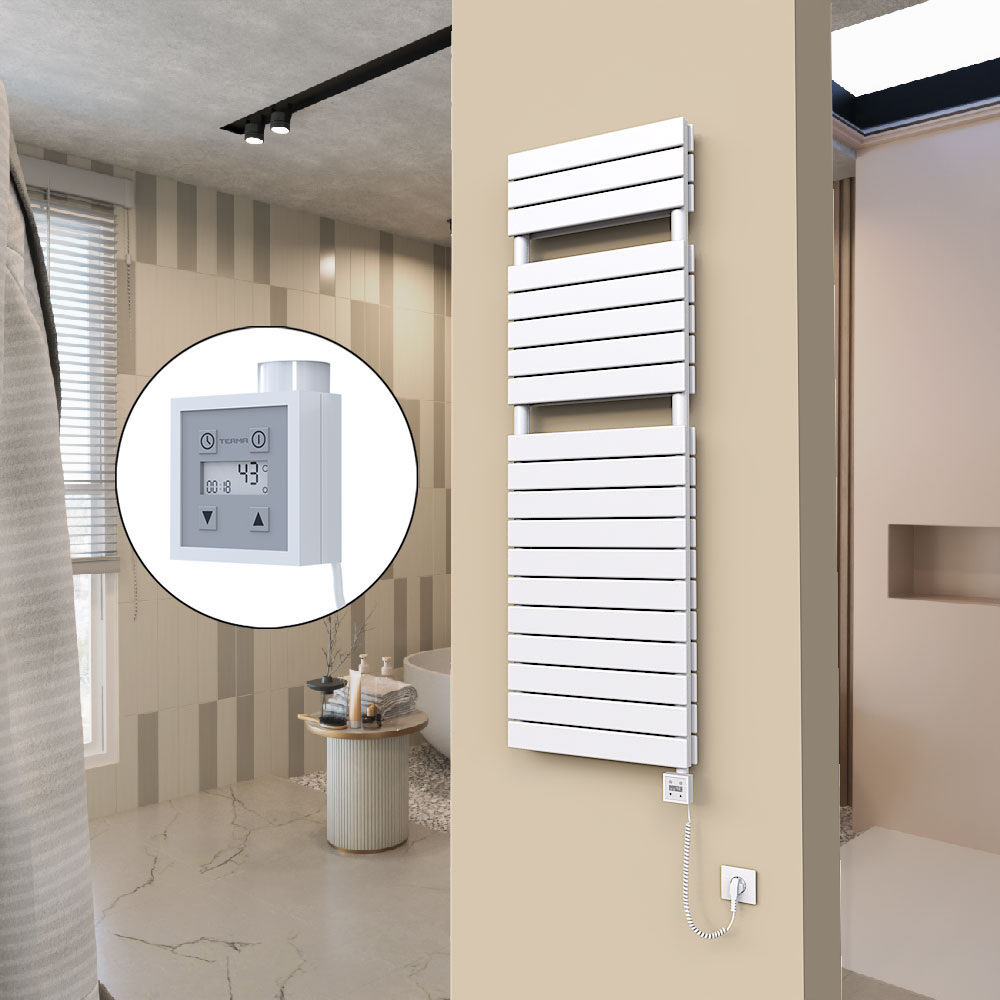 20H Elektrikli Havlupan 500x1550 Beyaz (KTX3 Termostat) 1000W Spiral Kablolu - 1