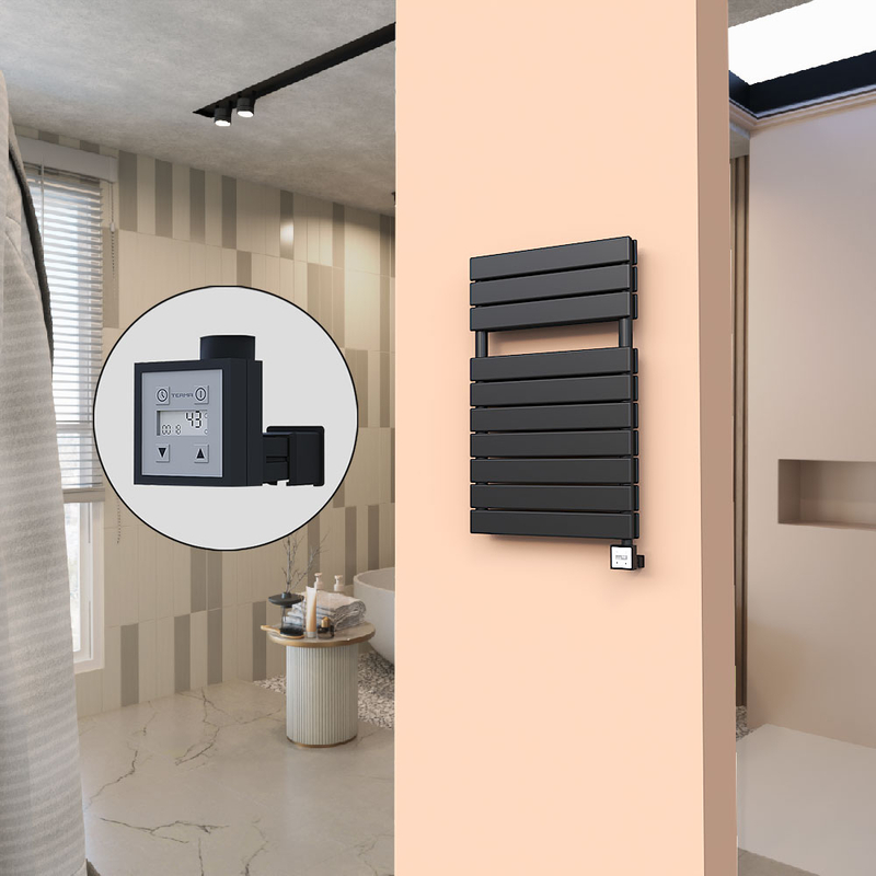 20H Elektrikli Havlupan 500x810 Siyah (KTX3 Termostat) 1000W