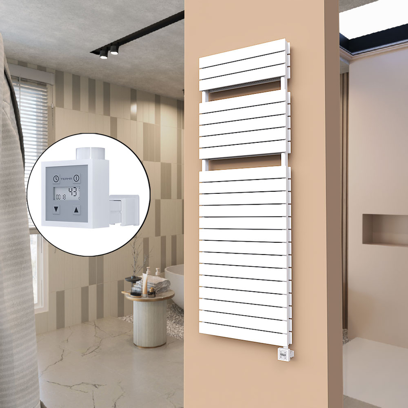 21H Electric Towel Warmer 600x1772  White Ktx3 1000 W 