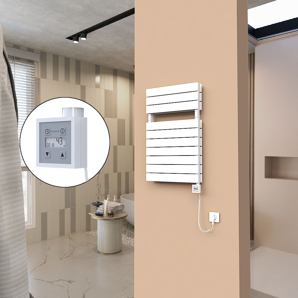 21H Elektrikli Havlupan 500x810 Beyaz (KTX3 Termostat) 1000W Spiral Kablolu - 1