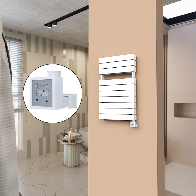 21H Elektrikli Havlupan 500x810 Beyaz (KTX3 Termostat) 1000W 