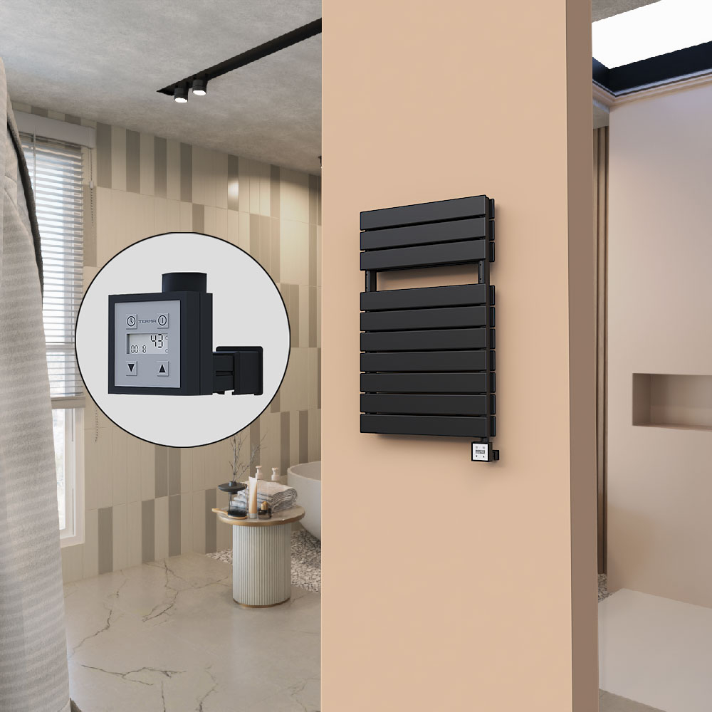 21H Elektrikli Havlupan 500x810 Siyah (KTX3 Termostat) 1000W - 1