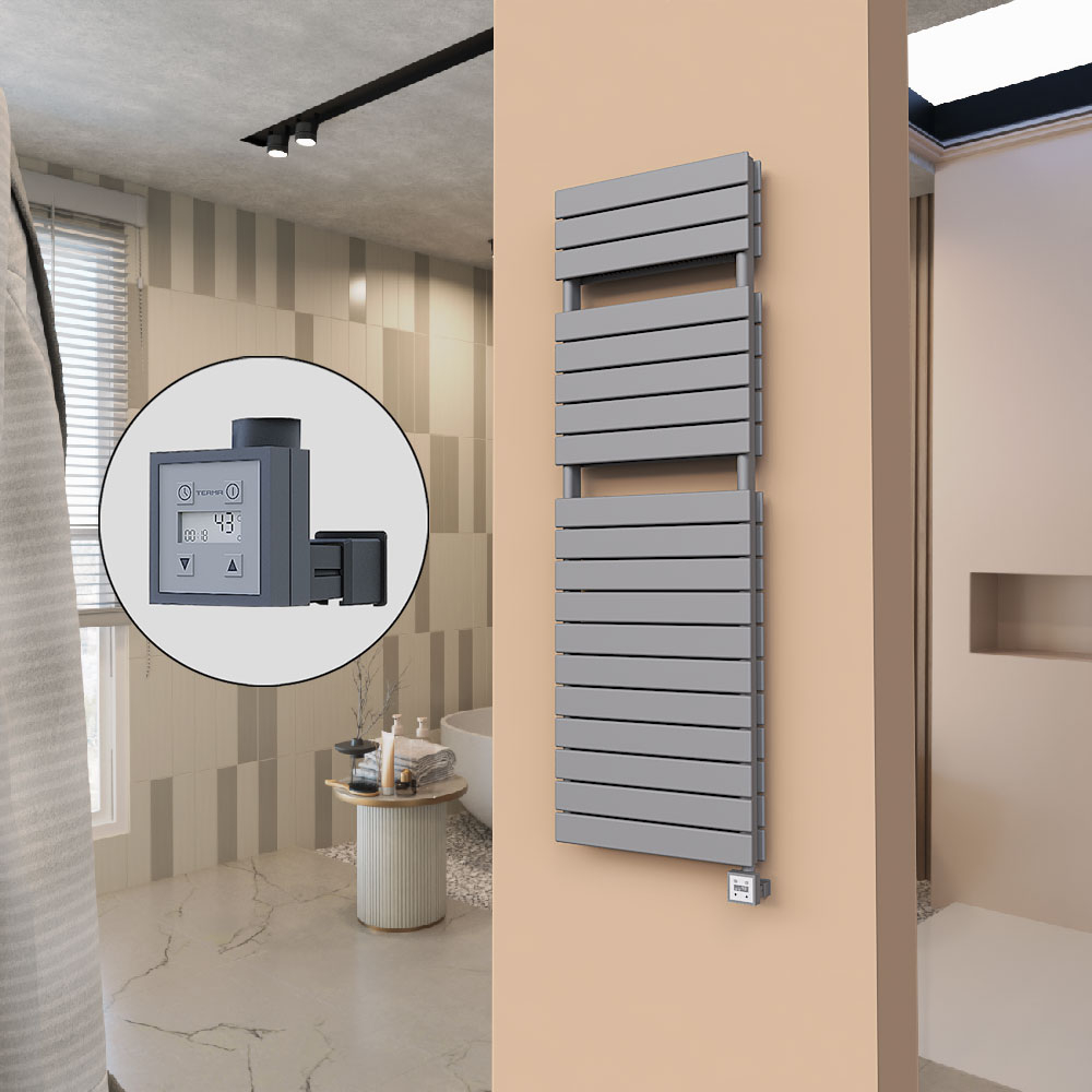 21H Sèche Serviettes Electrique 500x1550 Anthracite Ktx3 1000 W - 1