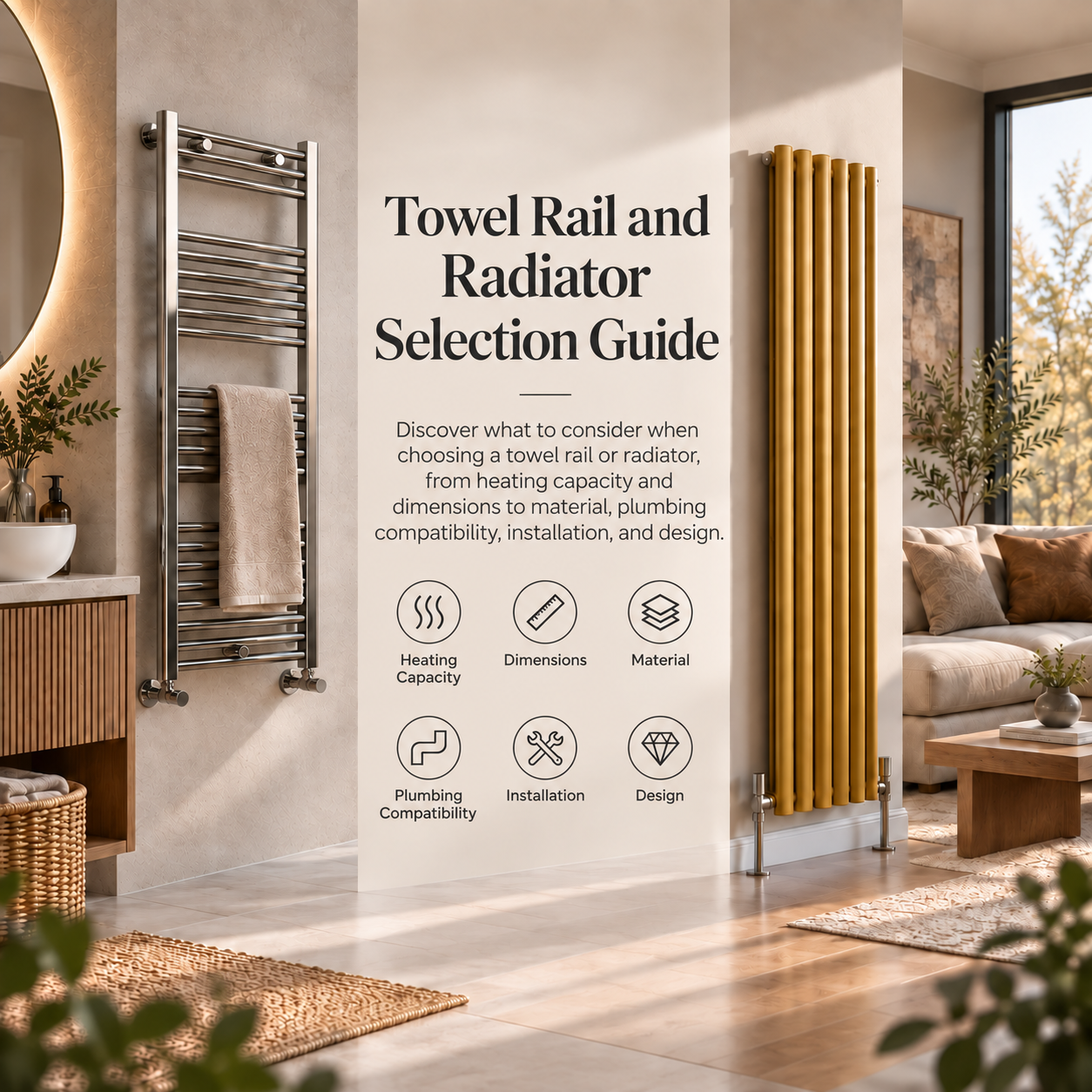 What Should You Consider When Choosing a Towel Rail or Radiator?