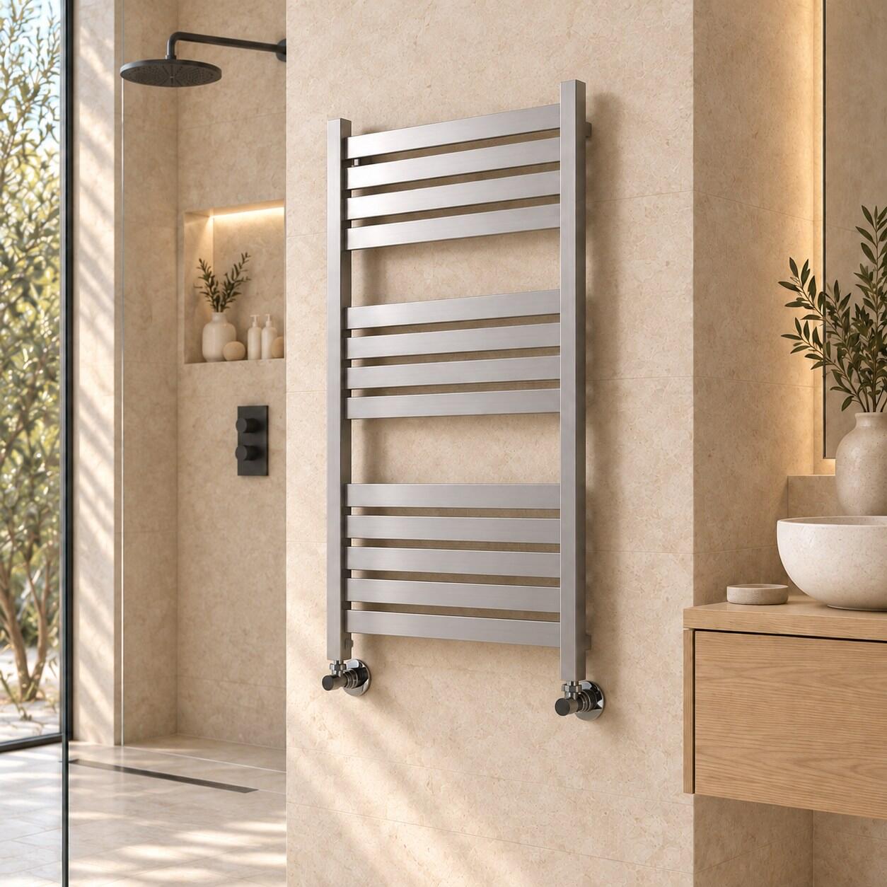 Ibiza Stainless Steel Towel Rail