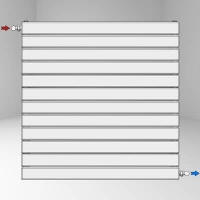 Type 22H Decorative Radiator 884x1900 Matte Black Cross-Left Top-Right Bottom