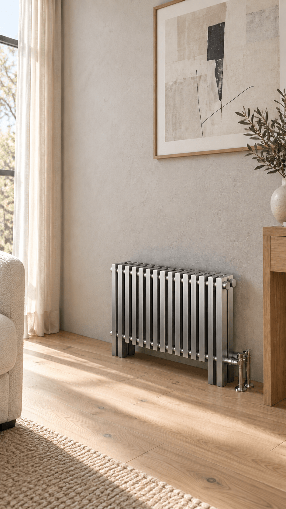 Radiateur en acier inoxydable