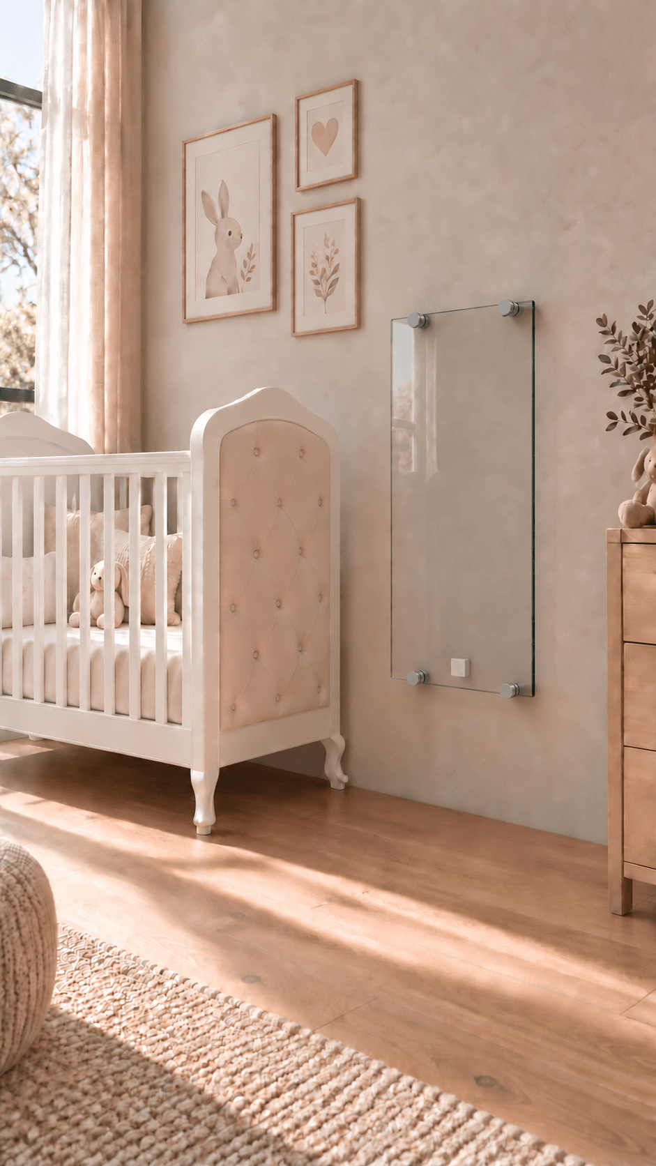 Crystal Electric Glass Radiator