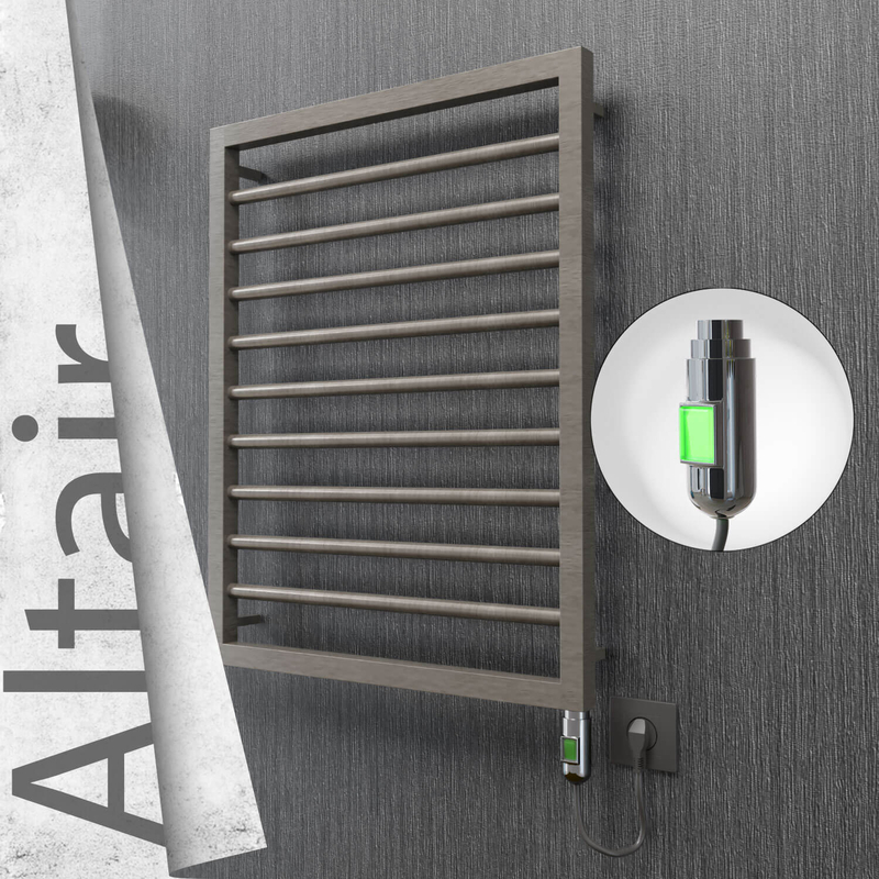 Altair Elektrikli Paslanmaz Çelik Havlupan 500x760 Satin Polisaj (On/Off Düğmeli) 200W