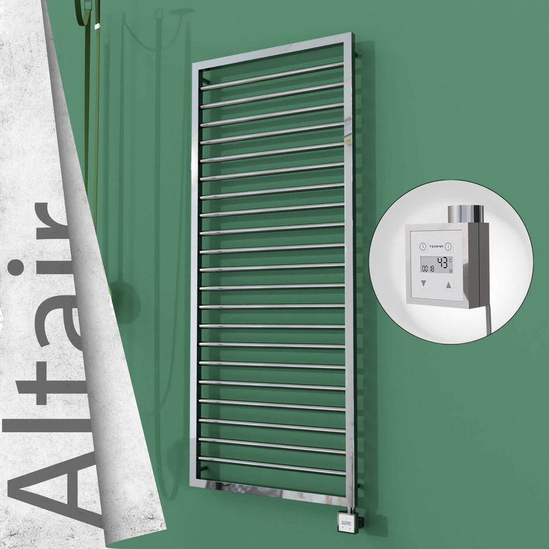 Altair Elektrikli Paslanmaz Çelik Havlupan 600x1600 Ayna Polisaj (KTX3 Termostat) 600W