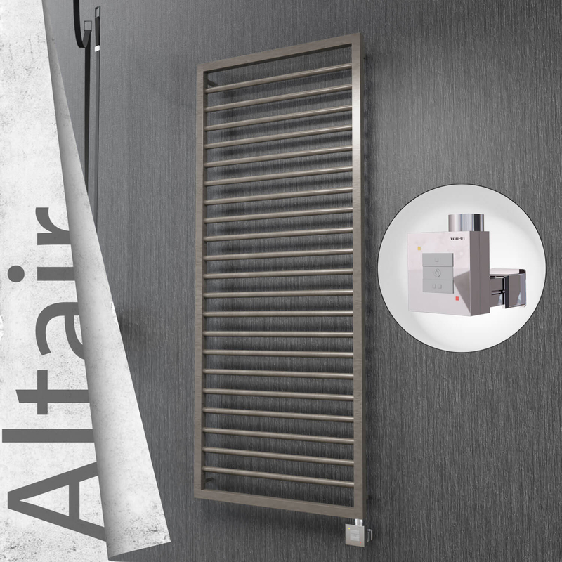 Altair Elektrikli Paslanmaz Çelik Havlupan 600x1600 Satin Polisaj (KTX1 Termostat) 600W