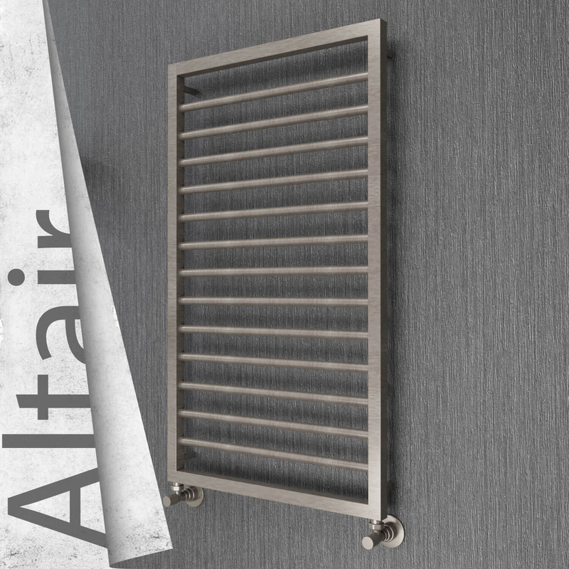 Altair Sèche-serviettes en Inox 500x1040 Poli Satiné