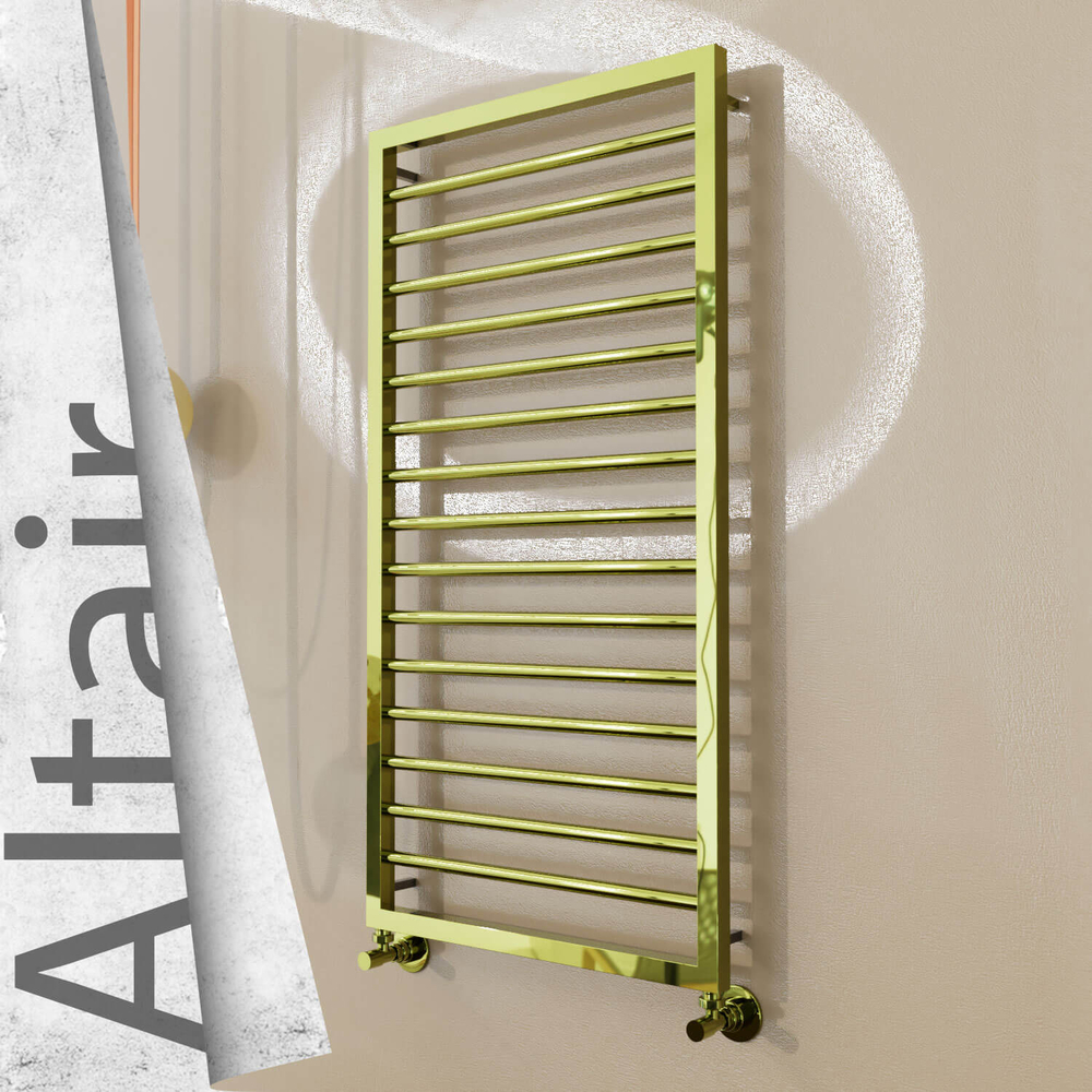 Altair Sèche-serviettes en Inox 500x1180 Doré - 1