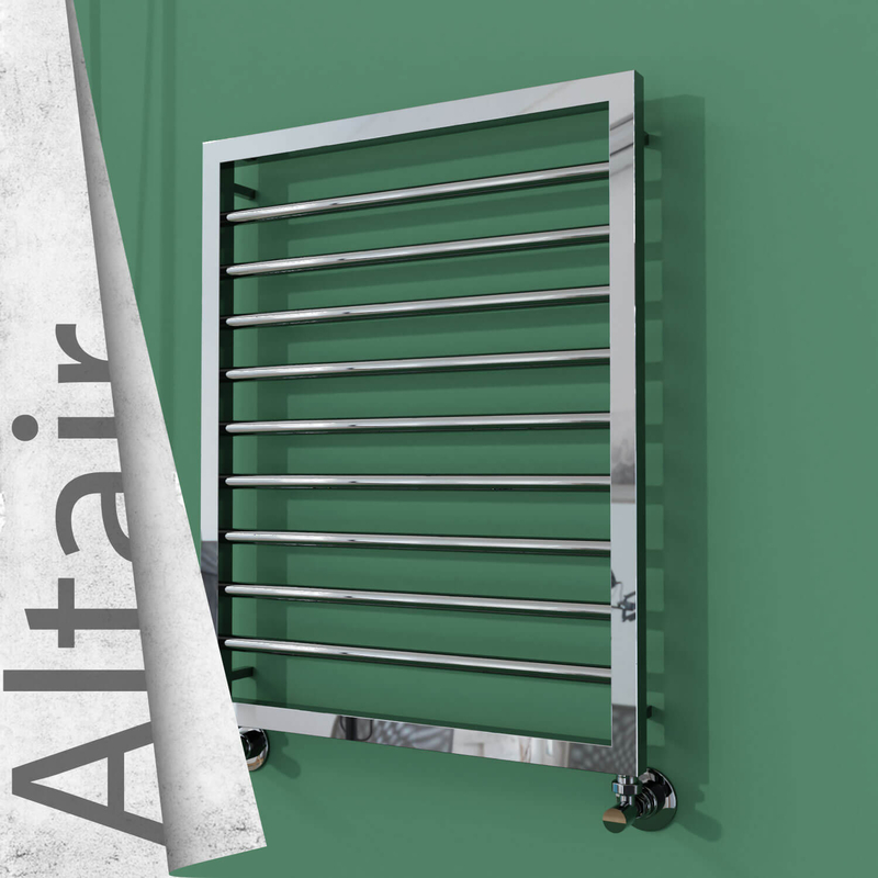 Altair Sèche-serviettes en Inox 500x760 Poli Miroir