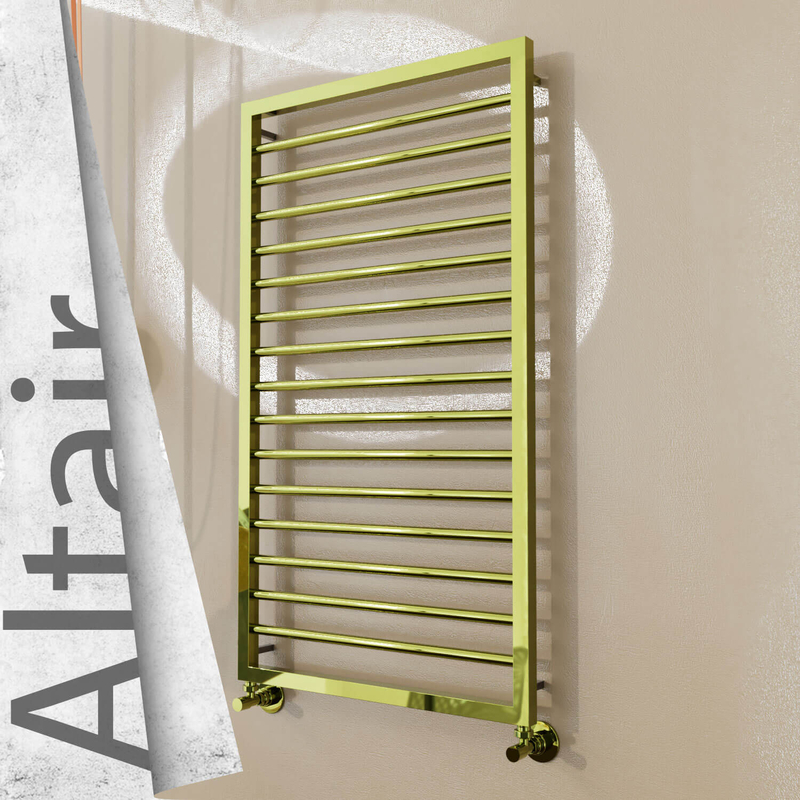 Altair Sèche-serviettes en Inox 600x1180 Doré