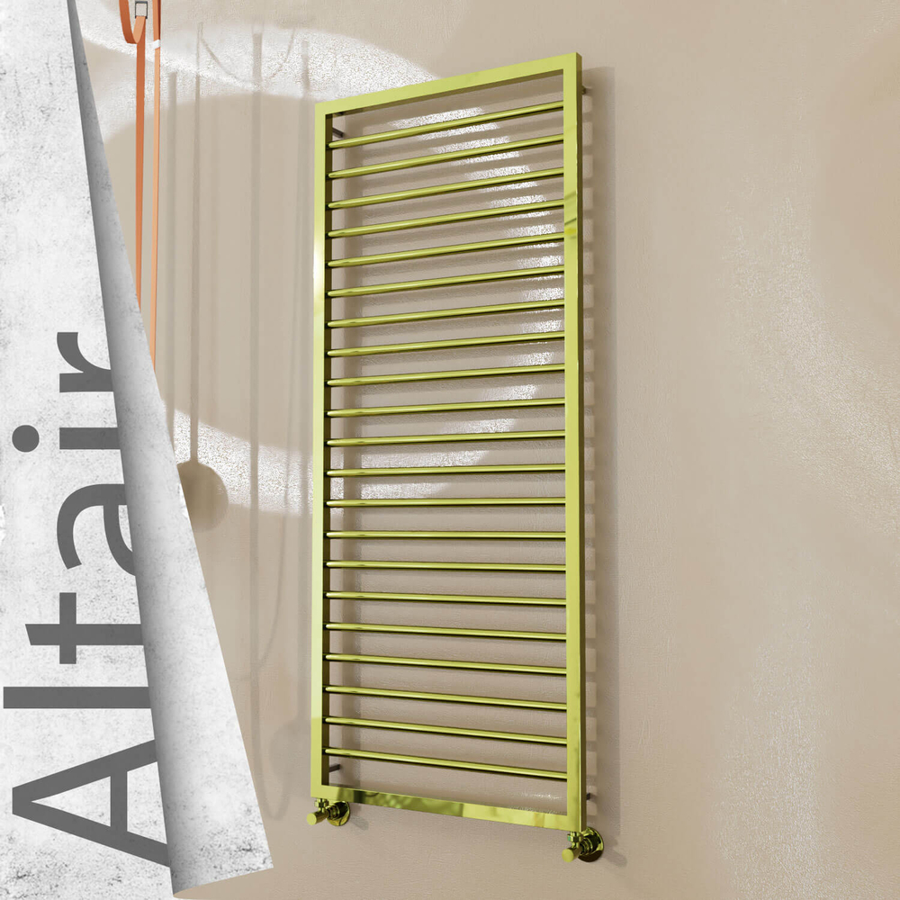 Altair Sèche-serviettes en Inox 600x1600 Doré - 1