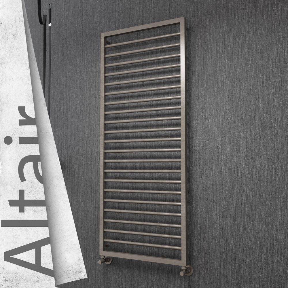 Altair Sèche-serviettes en Inox 600x1600 Poli Satiné - 1