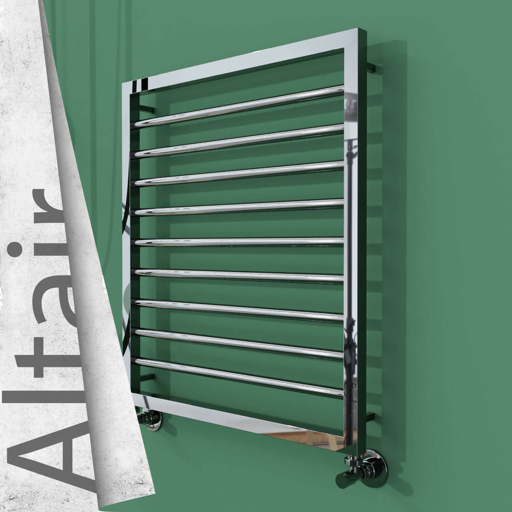 Altair Sèche-serviettes en Inox 600x760 Poli Miroir - 1