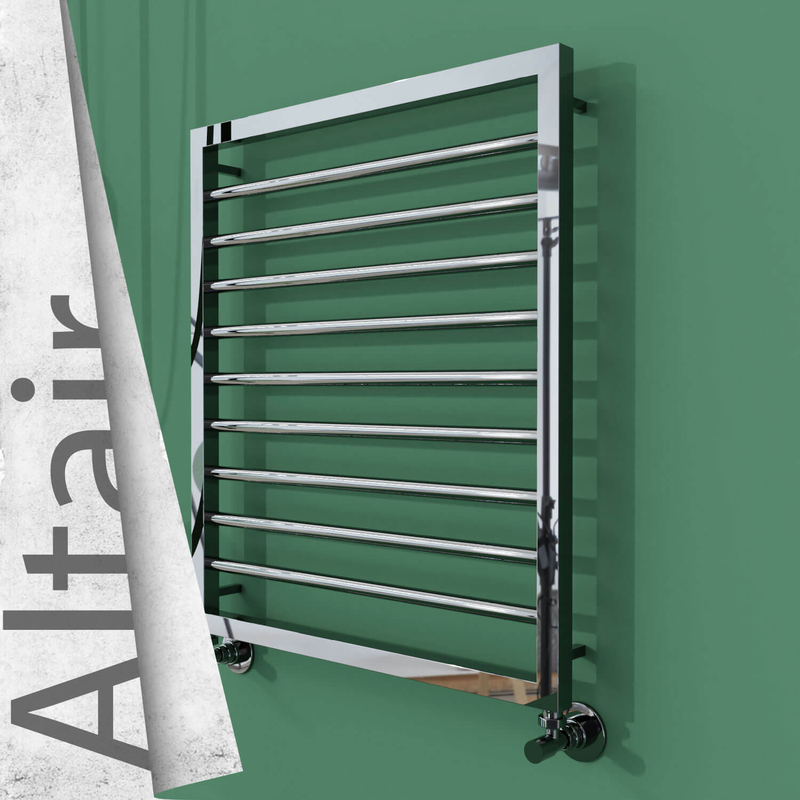 Altair Sèche-serviettes en Inox 600x760 Poli Miroir