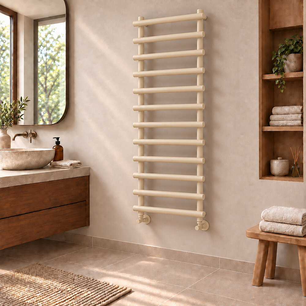 Amazon Decorative Towel Rail 600x1750 Cappuccino - 1