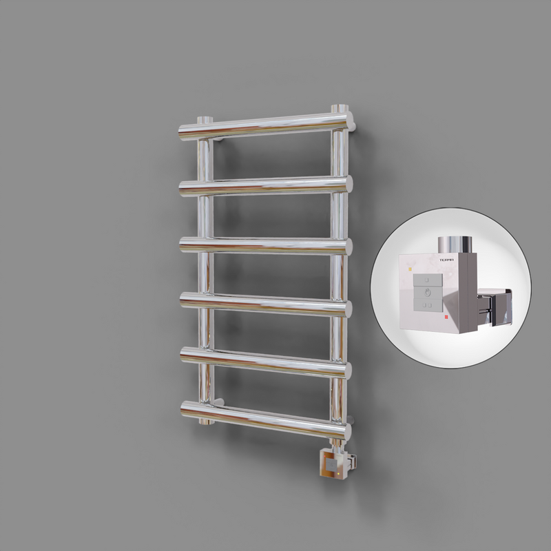 Amazon Dekoratif Elektrikli Havlupan 500x1150 Krom (KTX1 Termostat) 300W 
