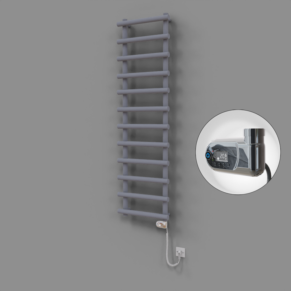 Amazon Dekoratif Elektrikli Havlupan 500x1750 Gri (Thesis Termostat) 900W - 1