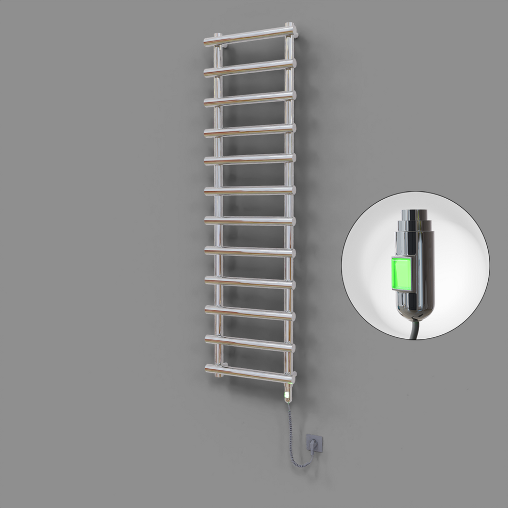 Amazon Dekoratif Elektrikli Havlupan 500x1750 Krom (On/Off Düğmeli) 600W - 1