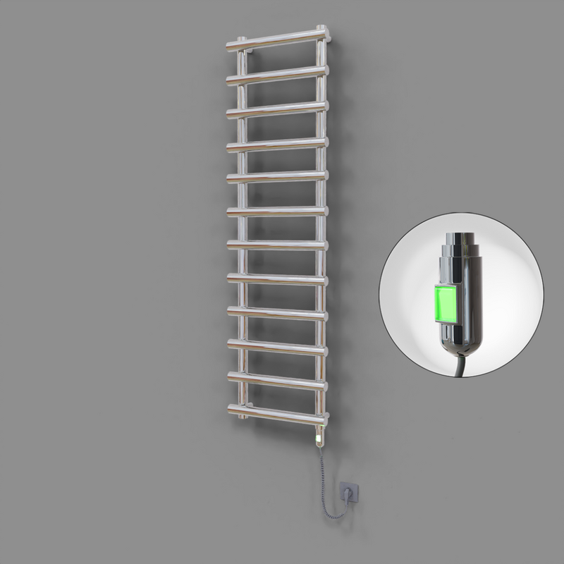 Amazon Dekoratif Elektrikli Havlupan 500x1750 Krom (On/Off Düğmeli) 600W 