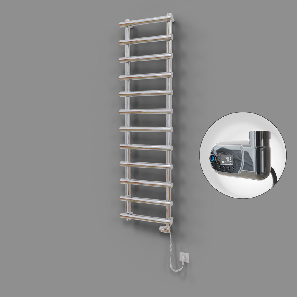 Amazon Dekoratif Elektrikli Havlupan 500x1750 Krom (Thesis Termostat) 600W - 1