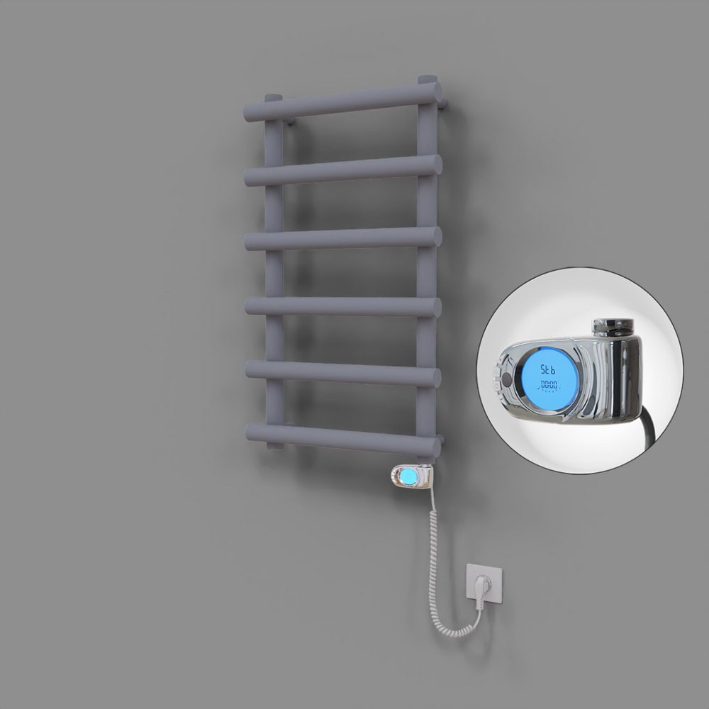 Amazon Dekoratif Elektrikli Havlupan 500x850 Gri (Musa Termostat) 300W - 1