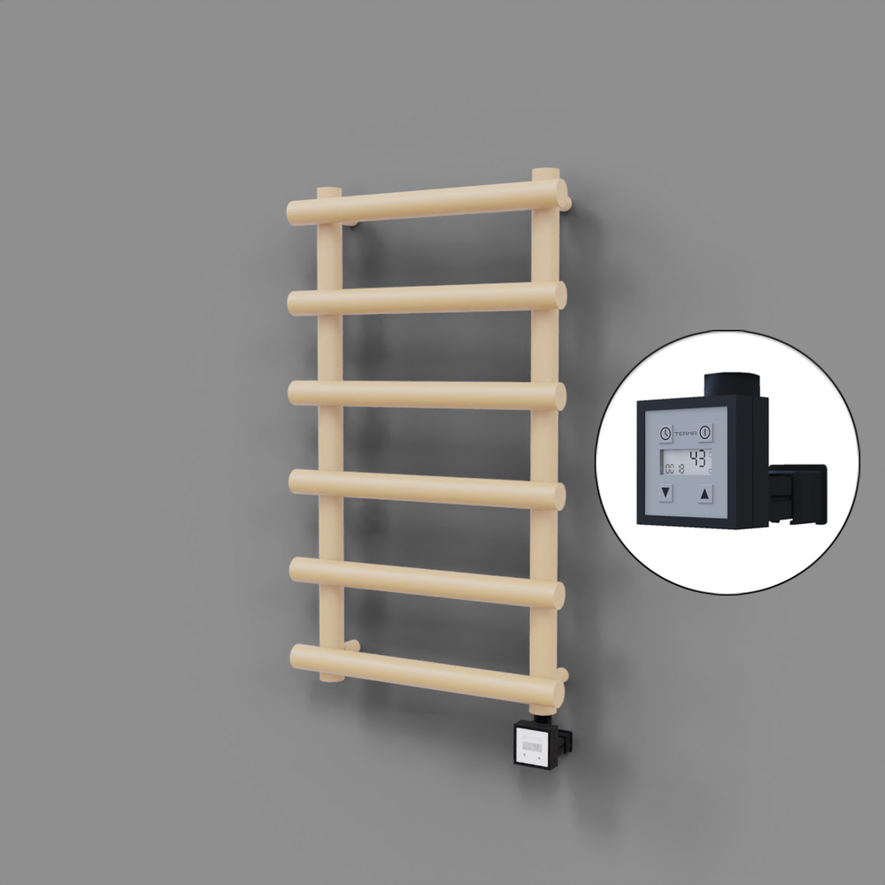 Amazon Dekoratif Elektrikli Havlupan 500x850 Kapuçino (KTX3 Termostat) 300W - 1