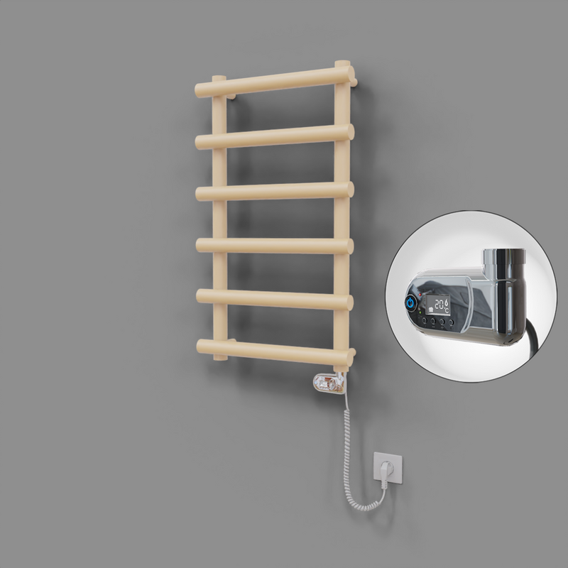 Amazon Dekoratif Elektrikli Havlupan 500x850 Kapuçino (Thesis Termostat) 300W 