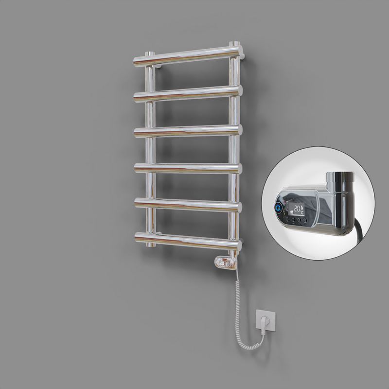 Amazon Dekoratif Elektrikli Havlupan 500x850 Krom (Thesis Termostat) 200W 