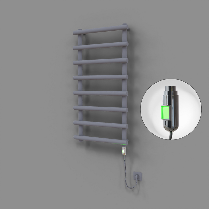 Amazon Dekoratif Elektrikli Havlupan 600x1150 Gri (On/Off Düğmeli) 600W 