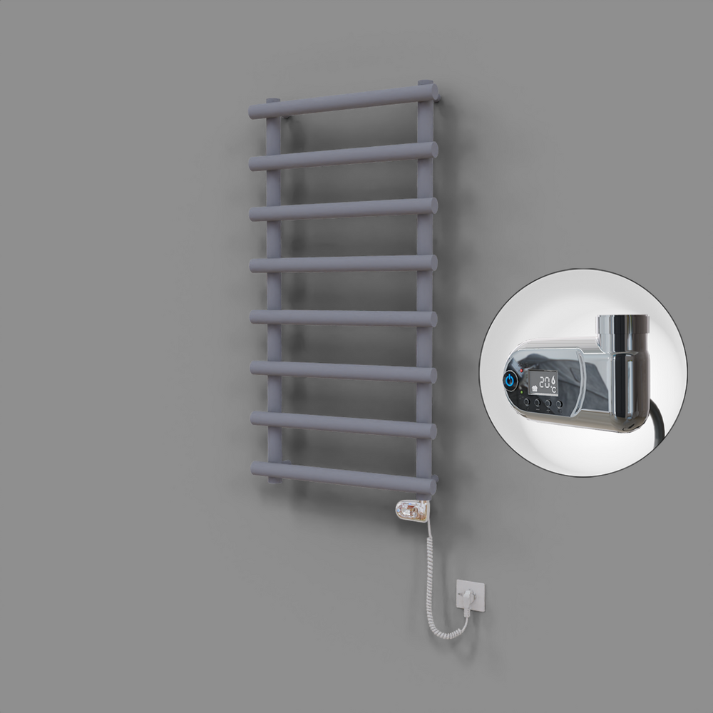 Amazon Dekoratif Elektrikli Havlupan 600x1150 Gri (Thesis Termostat) 600W - 1