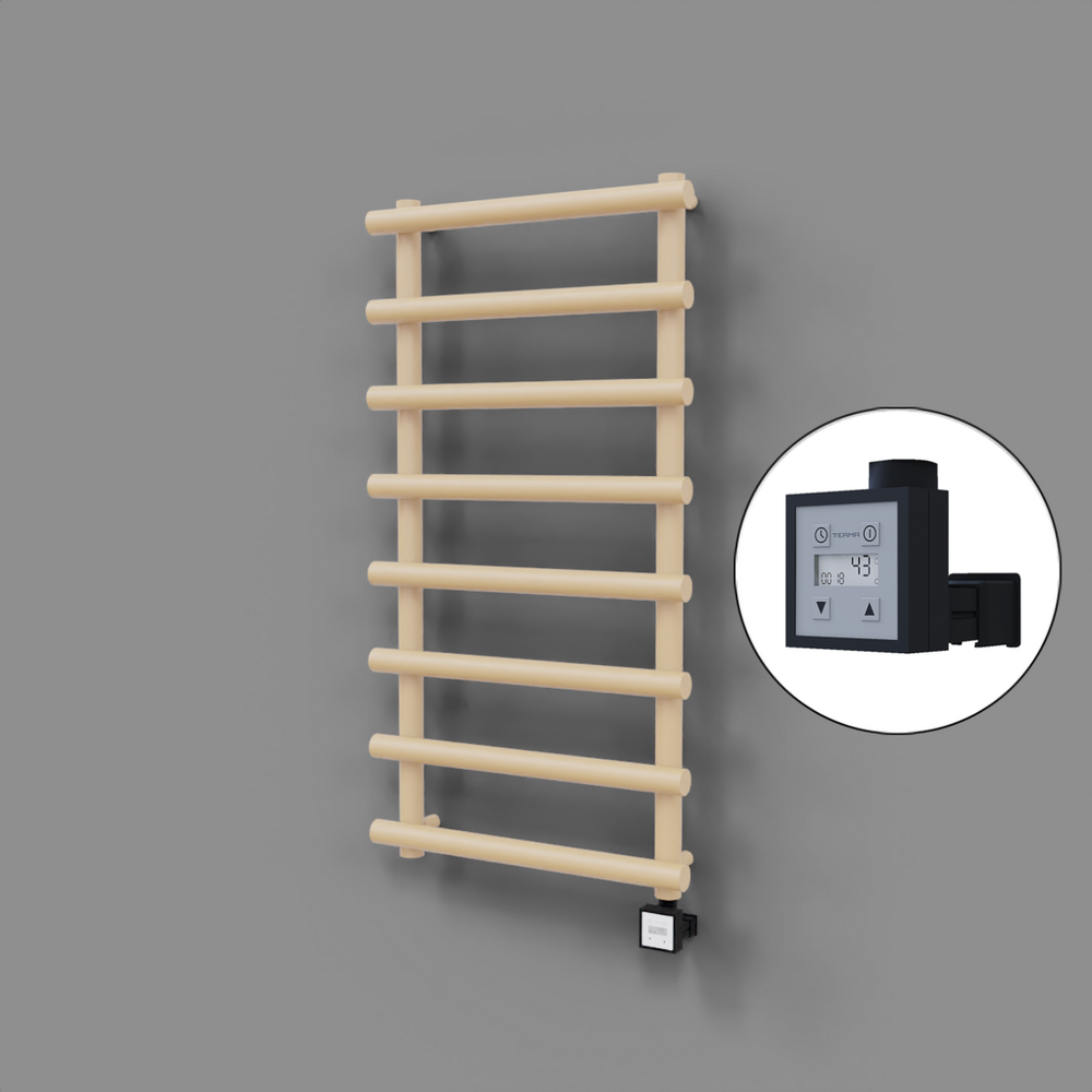 Amazon Dekoratif Elektrikli Havlupan 600x1150 Kapuçino (KTX3 Termostat) 600W - 1