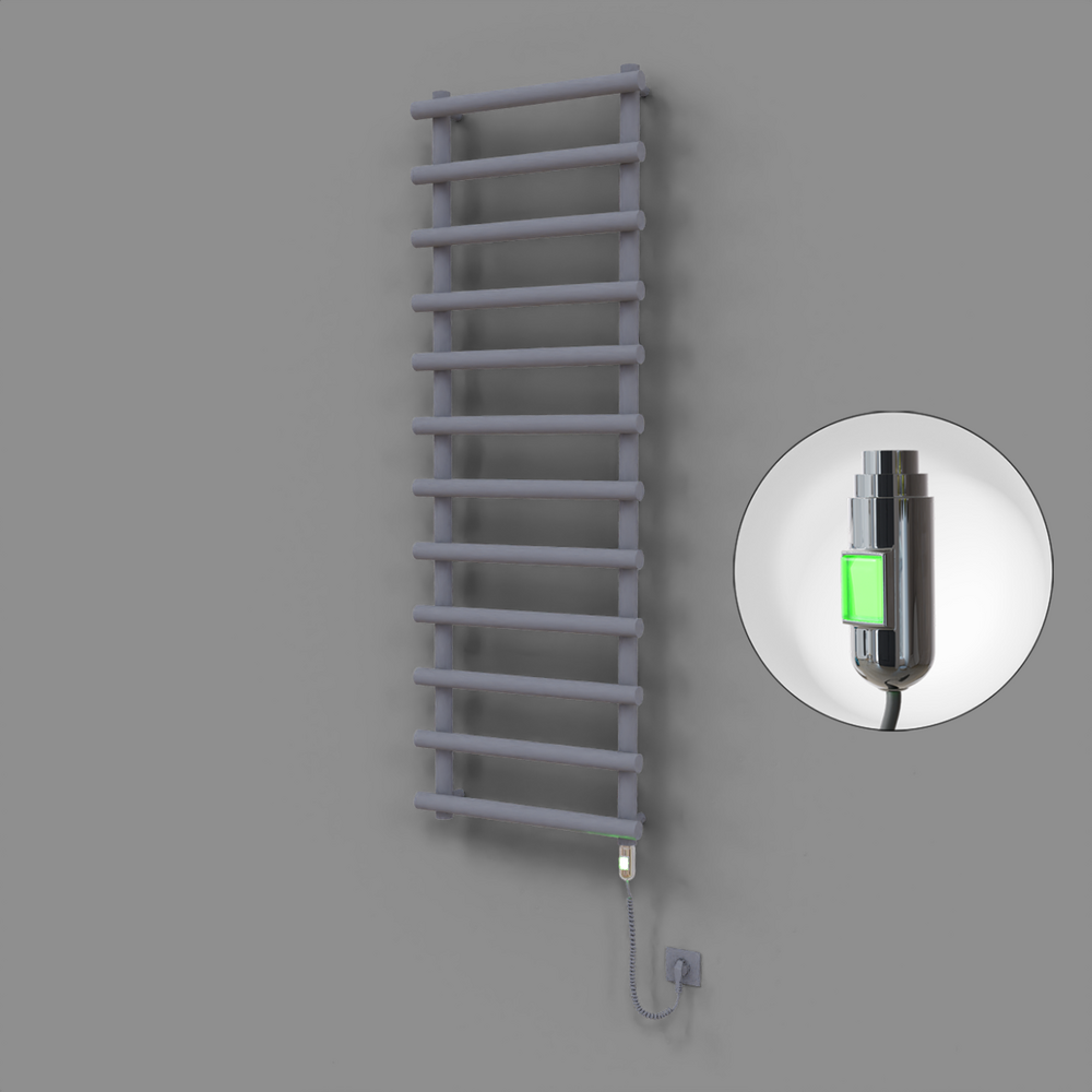 Amazon Dekoratif Elektrikli Havlupan 600x1750 Gri (On/Off Düğmeli) 900W - 1