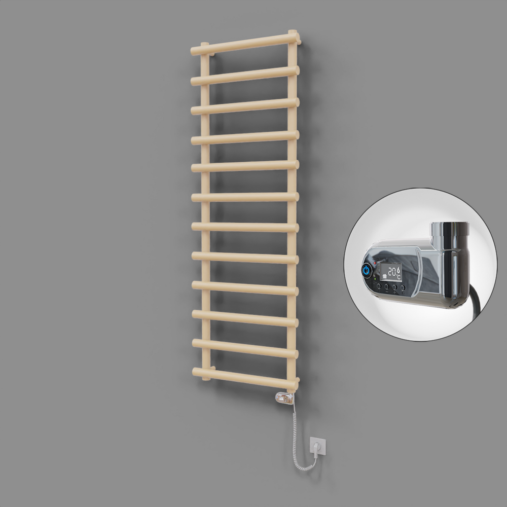 Amazon Dekoratif Elektrikli Havlupan 600x1750 Kapuçino (Thesis Termostat) 900W - 1