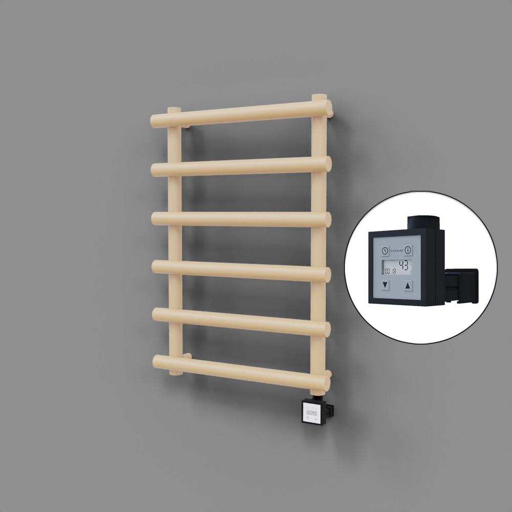 Amazon Dekoratif Elektrikli Havlupan 600x850 Kapuçino (KTX3 Termostat) 300W - 1
