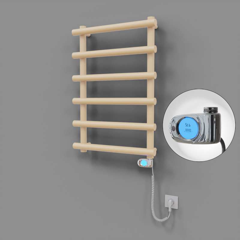 Amazon Dekoratif Elektrikli Havlupan 600x850 Kapuçino (Musa Termostat) 300W 