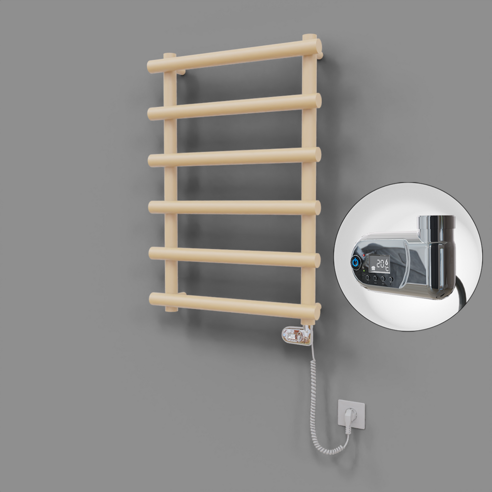 Amazon Dekoratif Elektrikli Havlupan 600x850 Kapuçino (Thesis Termostat) 300W - 1