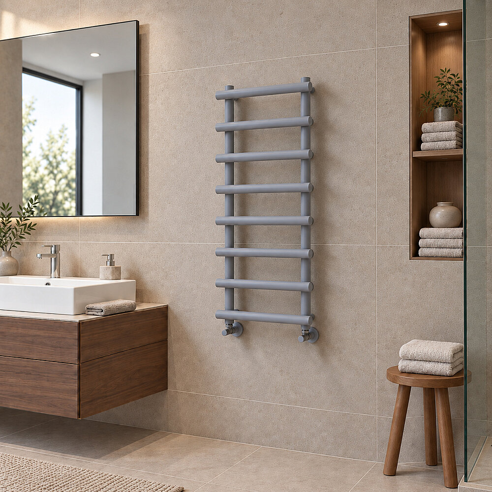 Amazon Sèche-serviettes Décoratif 500x1150 Gris - 1