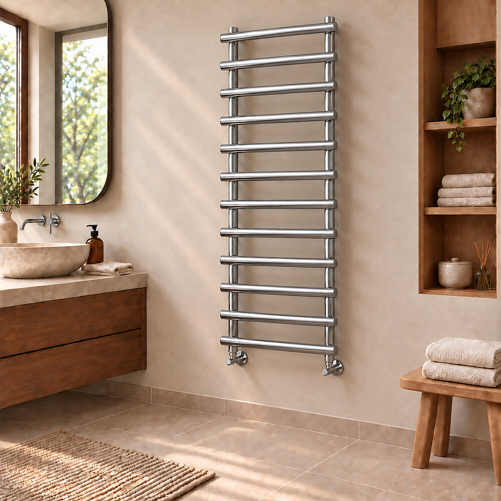 Amazon Sèche-serviettes Décoratif 600x1750 Chrome - 1