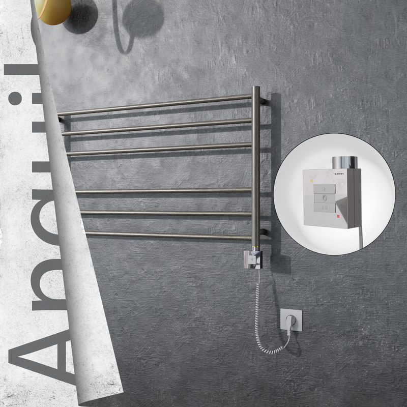 Angulia Elektrikli Paslanmaz Çelik Havlupan 1000x590 Satin Polisaj (KTX1 Termostat) 200W Spiral Kablolu 