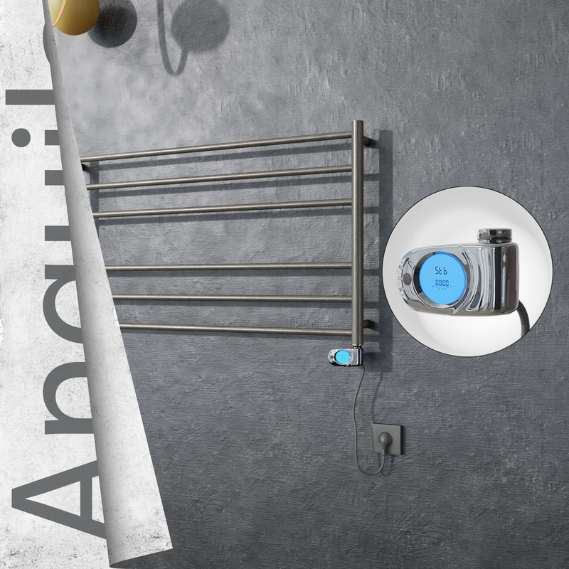 Angulia Elektrikli Paslanmaz Çelik Havlupan 1000x590 Satin Polisaj (Musa Termostat) 200W 
