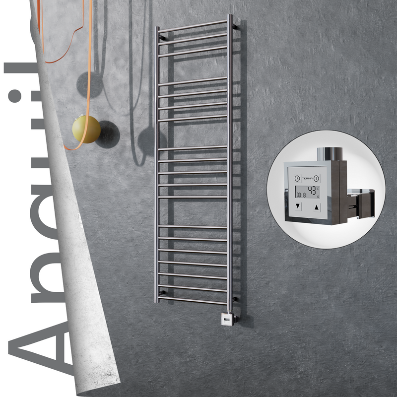 Angulia Elektrikli Paslanmaz Çelik Havlupan 500x1630 Ayna Polisaj (KTX3 Termostat) 300W