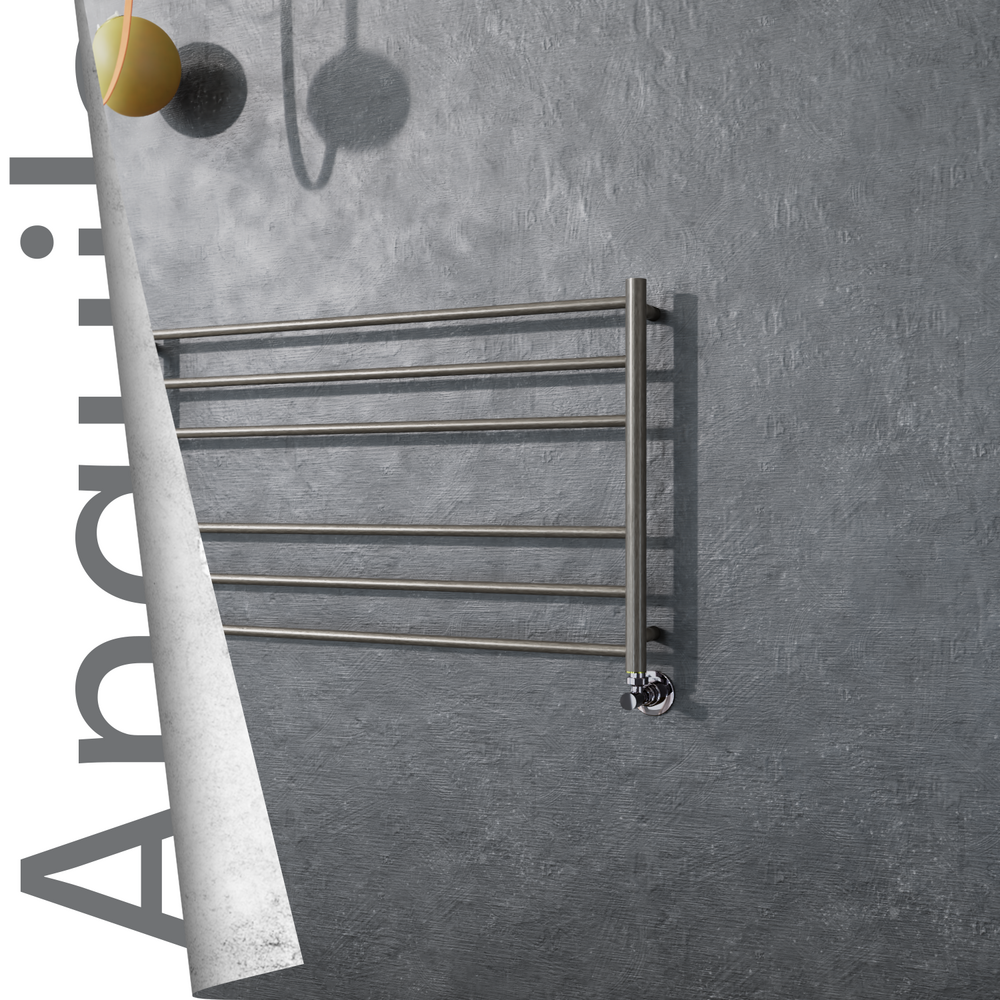 Angulia Sèche-serviettes en Inox 1000x590 Poli Satiné - 1